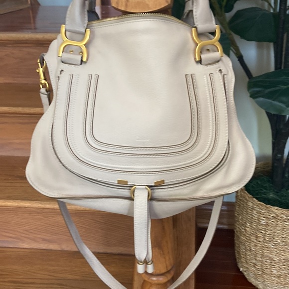 Chloe Medium Marcie bag ‘Abstract White’ hard to find color - Picture 6 of 16